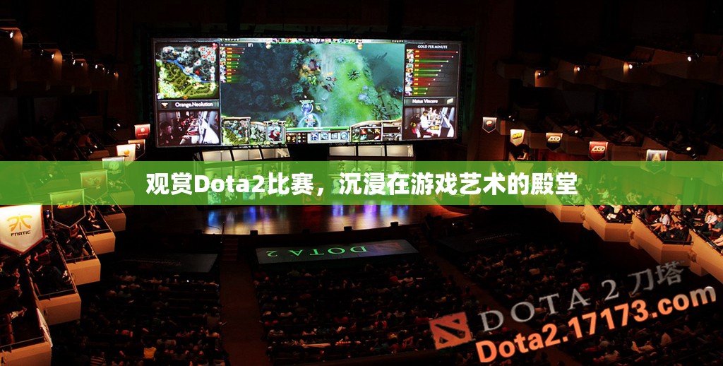 观赏Dota2比赛，沉浸在游戏艺术的殿堂